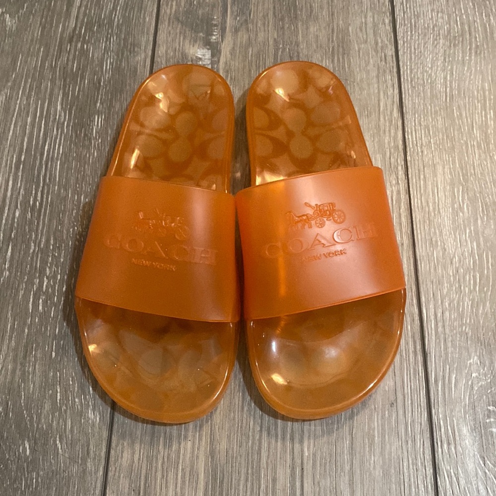 Orange Coach Slides